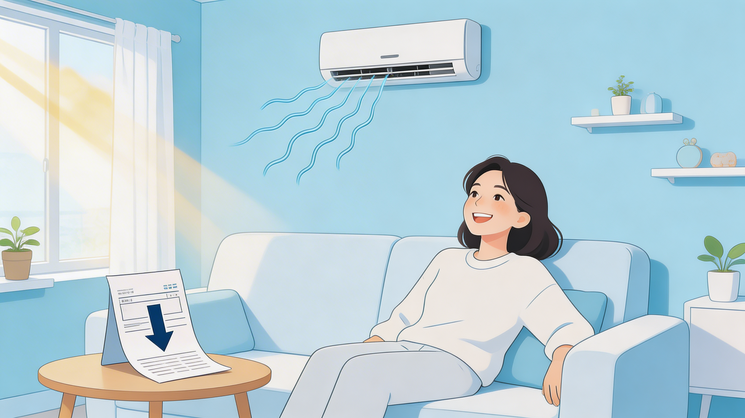 에어컨 전기요금 절약법 2026: 여름 냉방비 50% 줄이는 실전 꿀팁 7가지