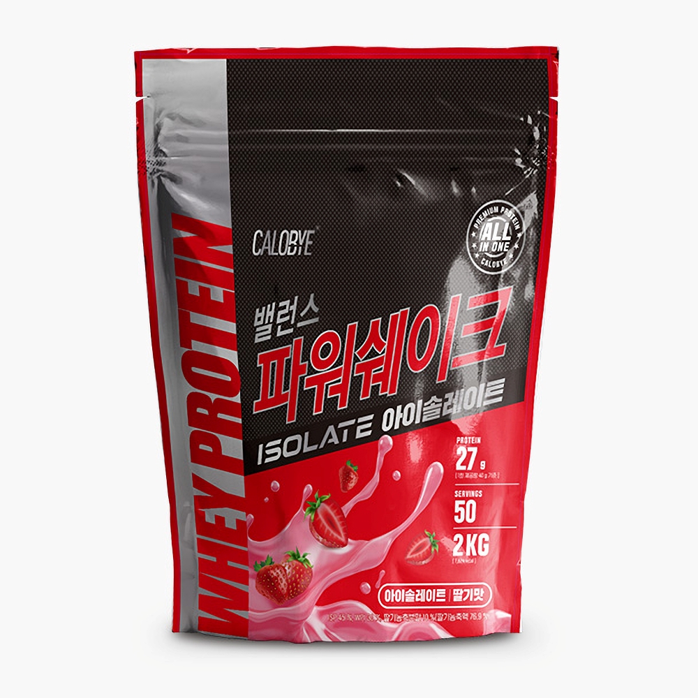 칼로바이 파워쉐이크 딸기맛