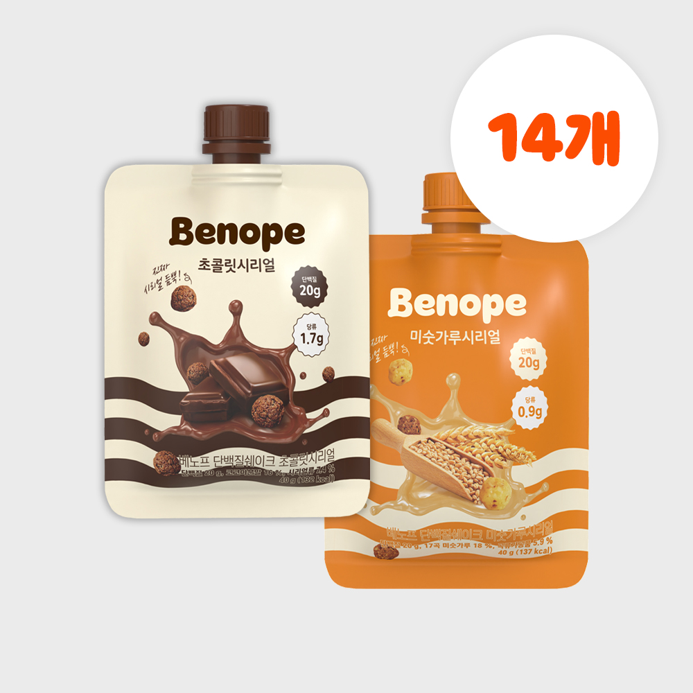 베노프 단백질 쉐이크 파우치팩