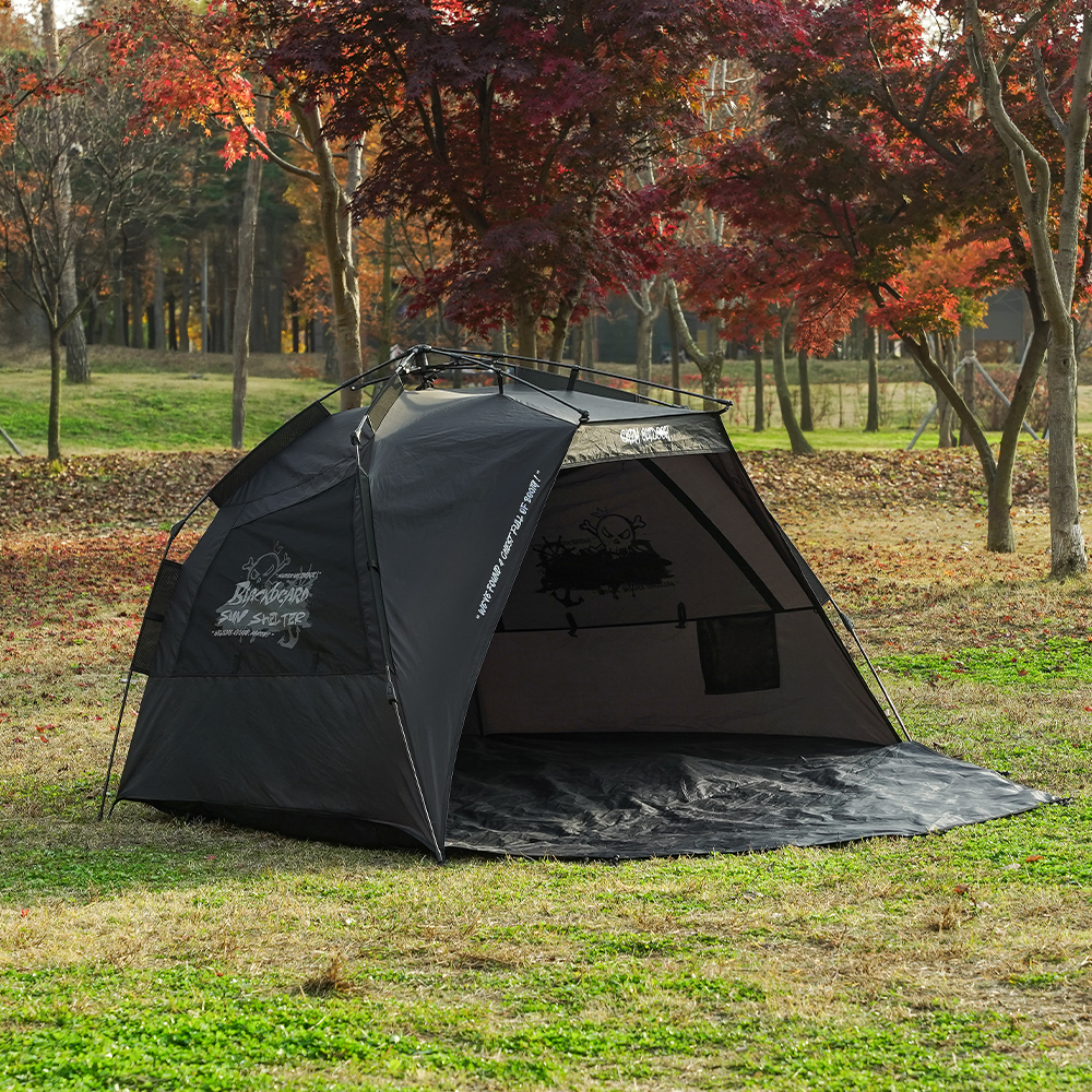 카즈미 블랙비어드 선쉘터 실물 사진