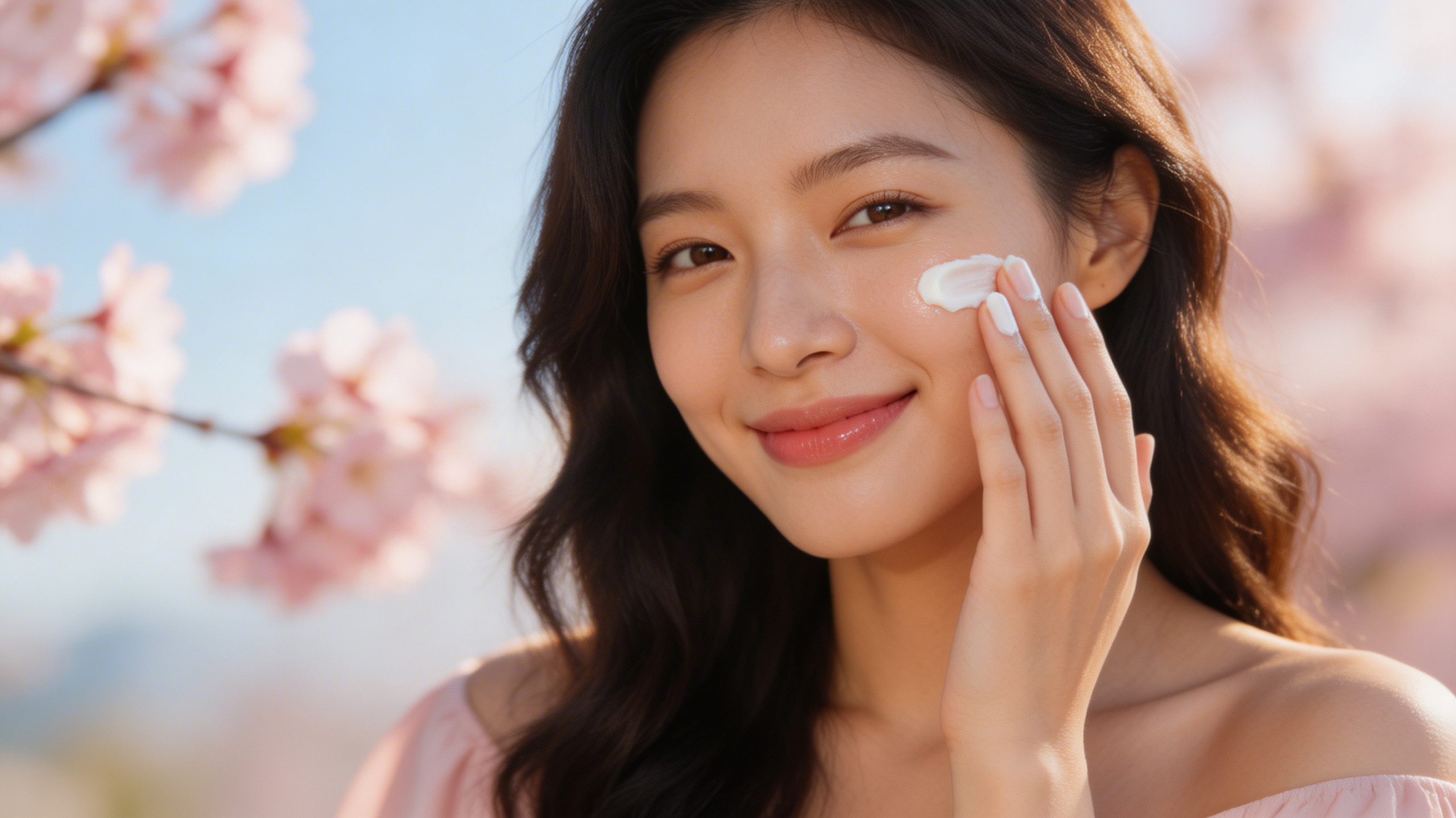 2026년 봄 선크림 추천 TOP5 - 선크림 바르는 여자