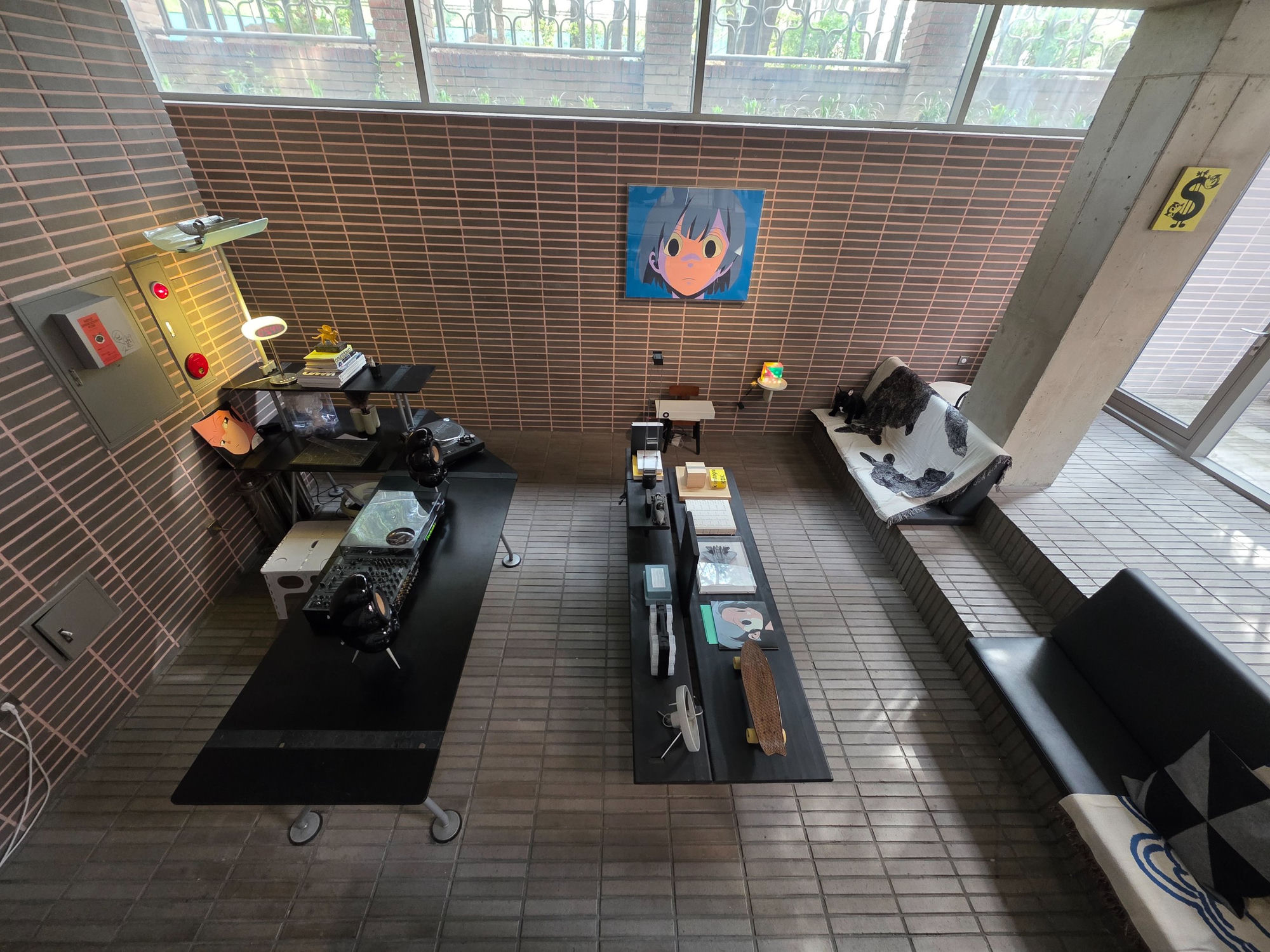 플래드카페 내부 인테리어