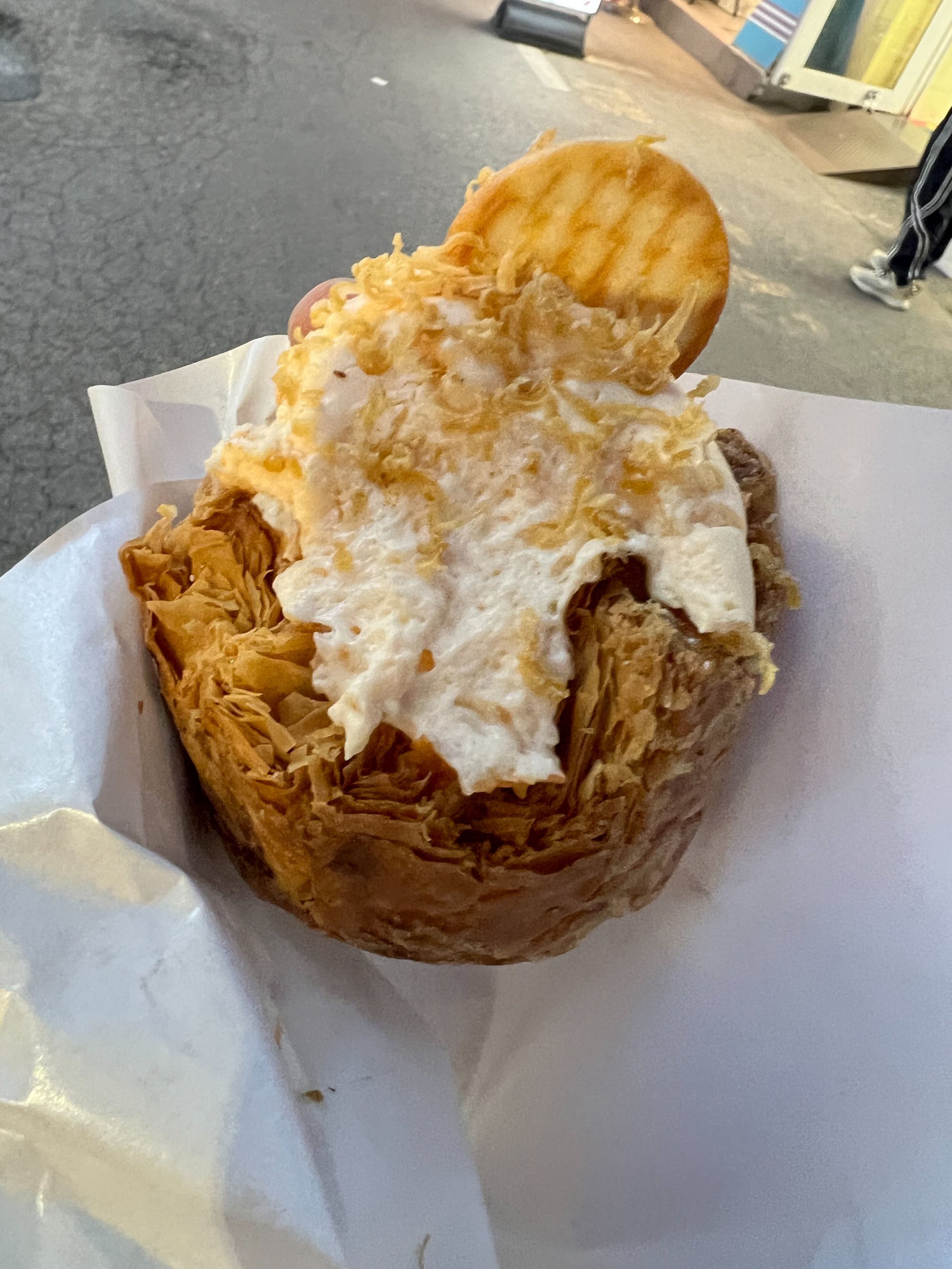 타르트성수 황치즈타르트 클로즈업