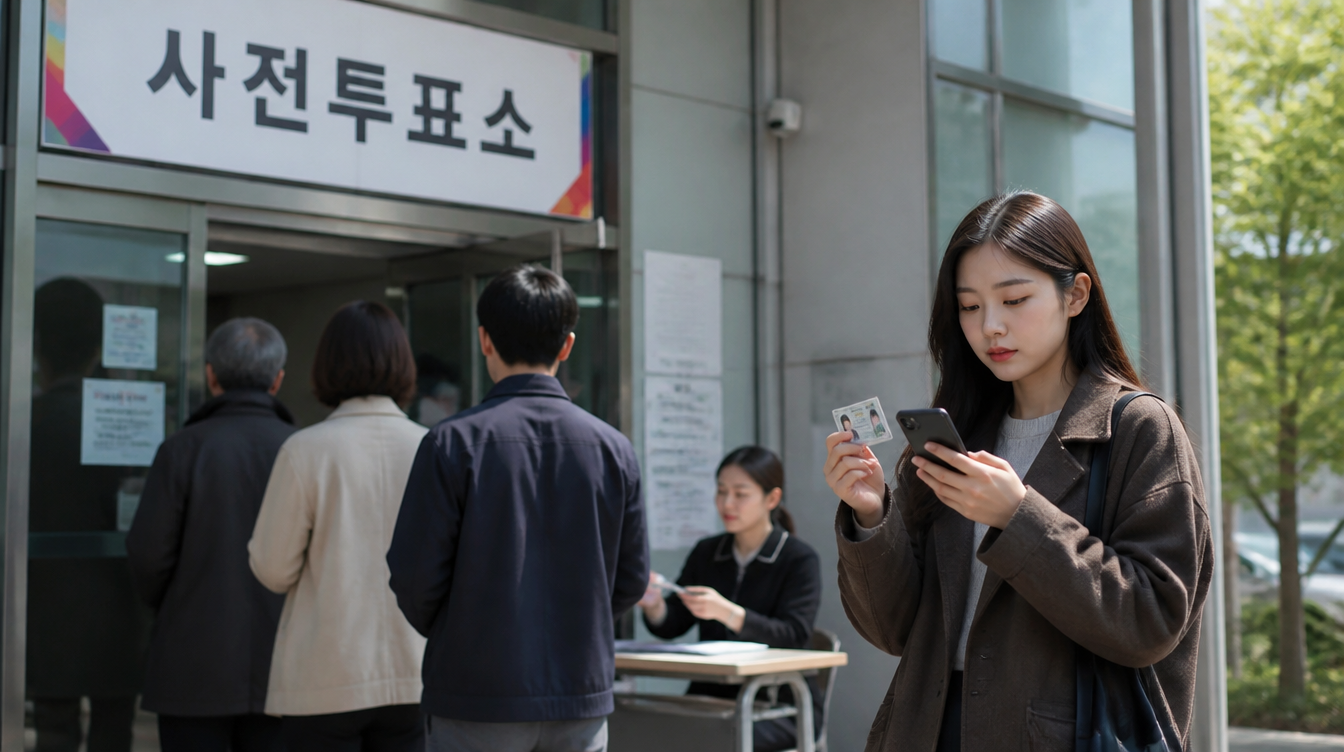 지방선거 사전투표 방법 — 투표용지 7장 작성 가이드